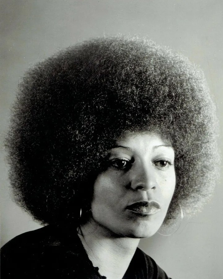 Portrait of Angela Davis