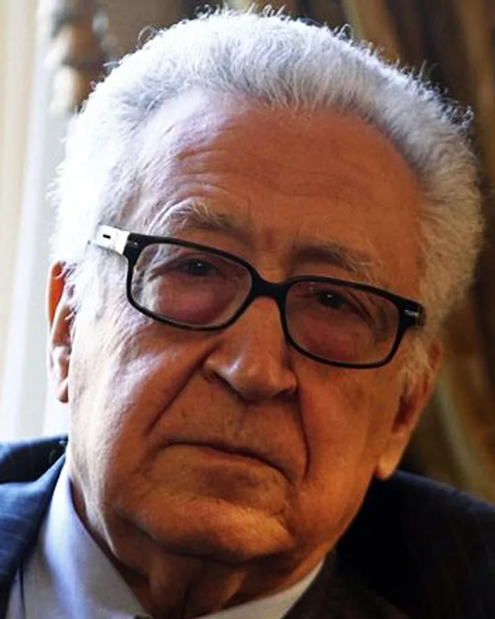 Portrait of Lakhdar Brahimi