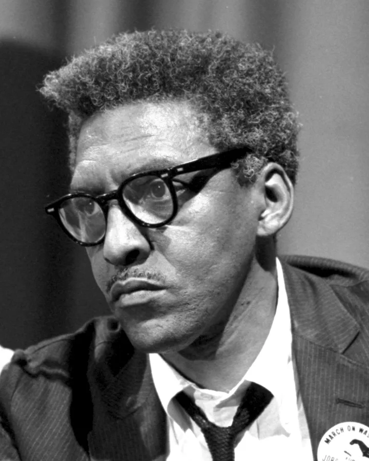 Portrait of Bayard Rustin