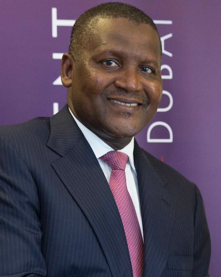 Portrait of Aliko Dangote