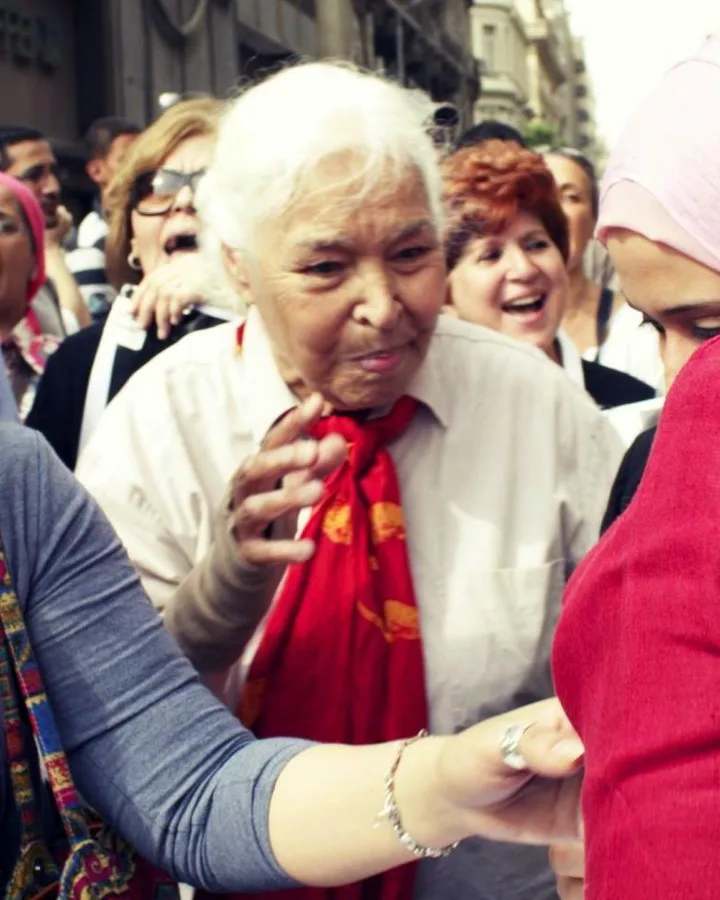 Portrait of Nawal El Saadawi