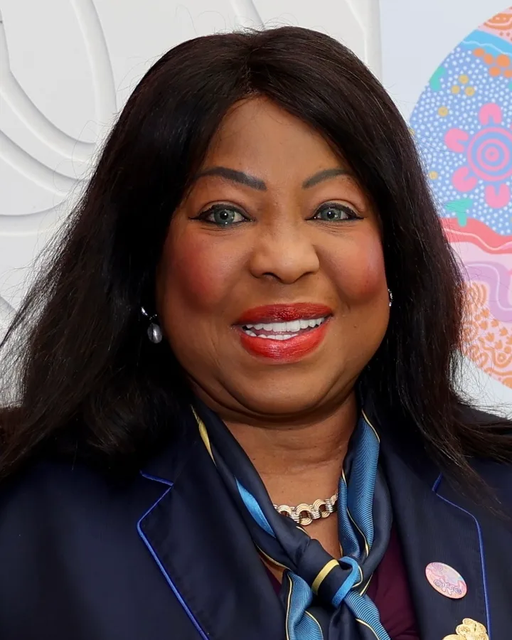Retrato de Fatma Samoura