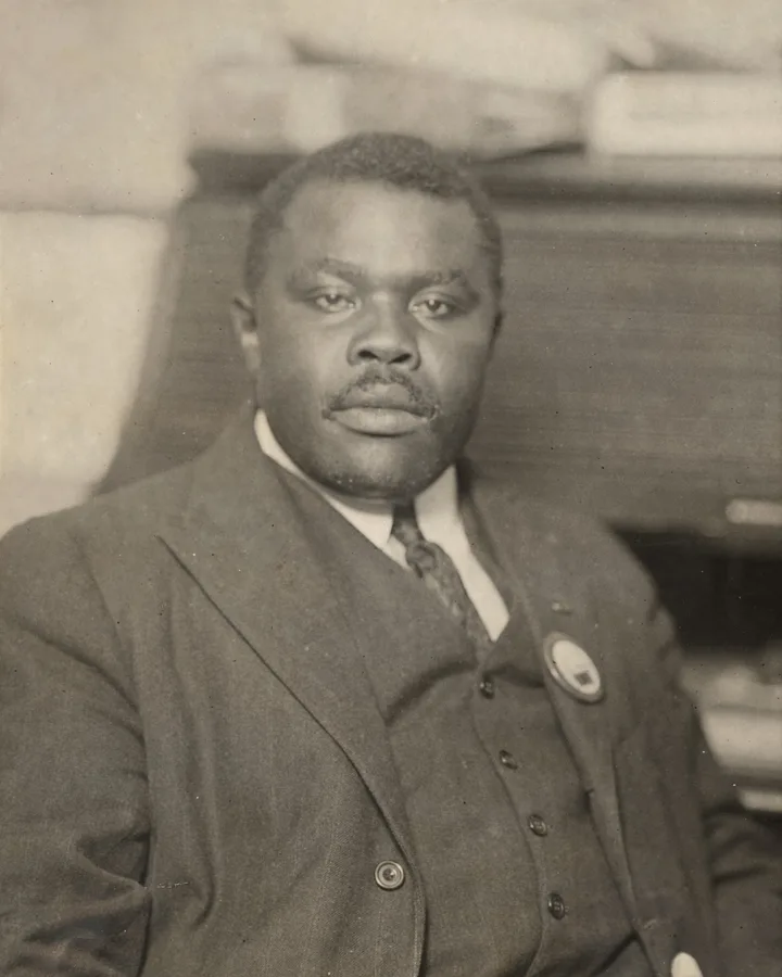 Portrait of Marcus Garvey