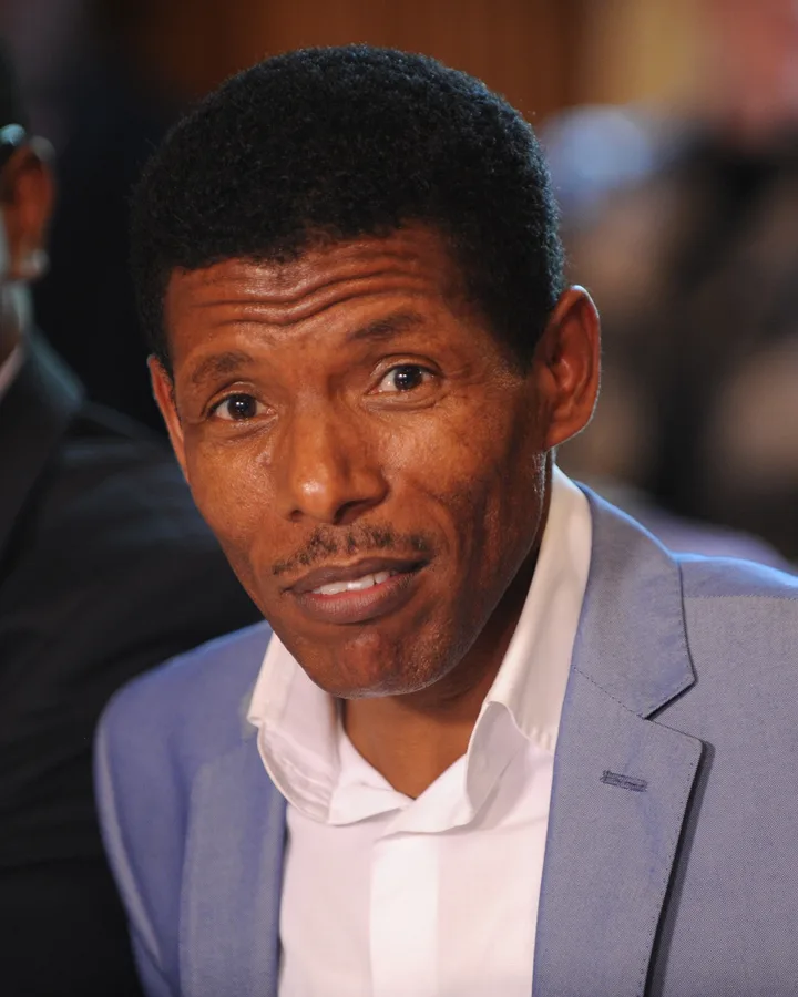 Portrait of Haile Gebrselassie