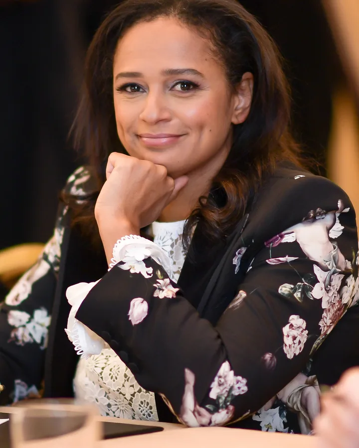 Portrait of Isabel dos Santos