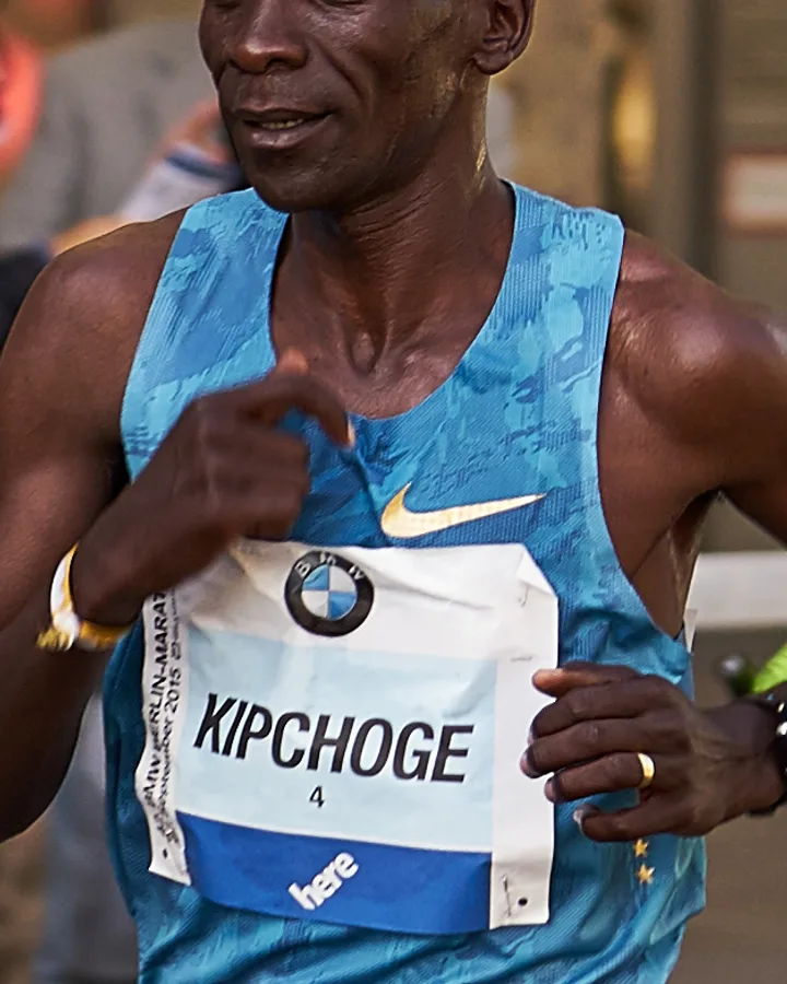 Portrait of Eliud Kipchoge