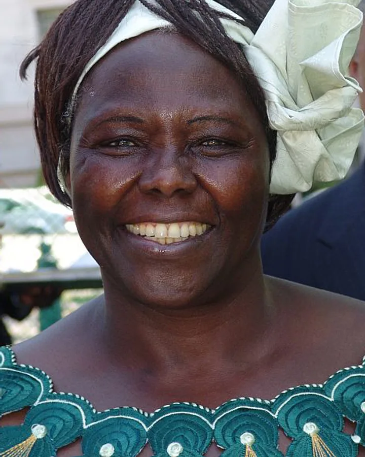 Portrait of Wangari Maathai