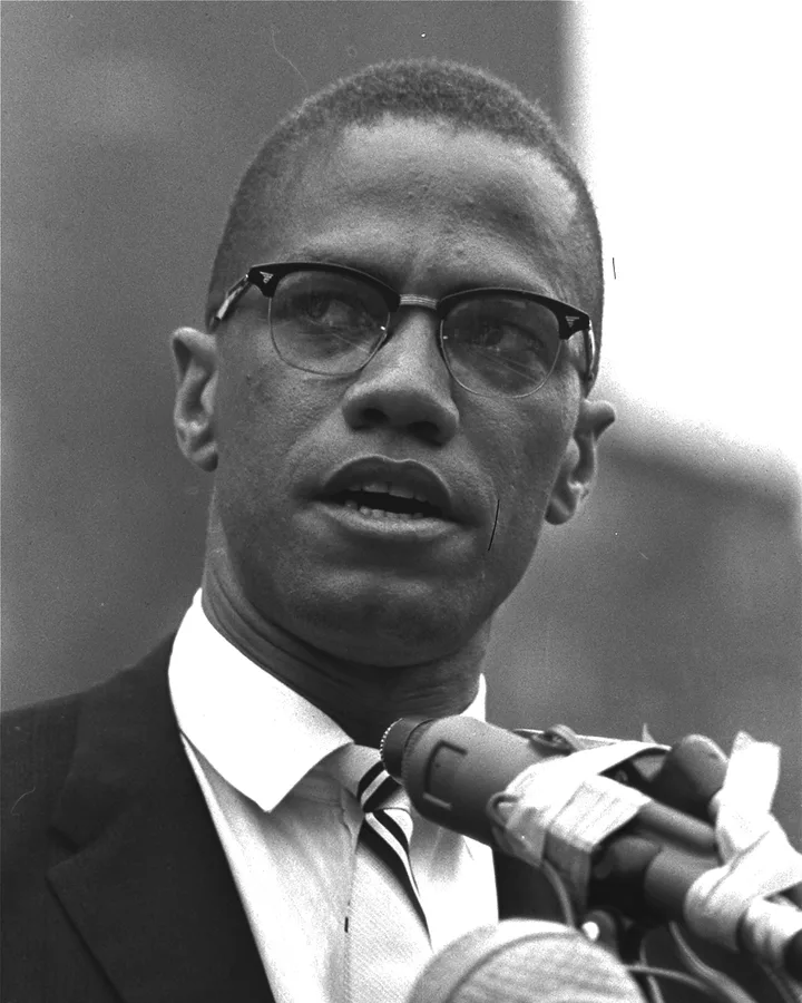 Portrait of Malcolm X