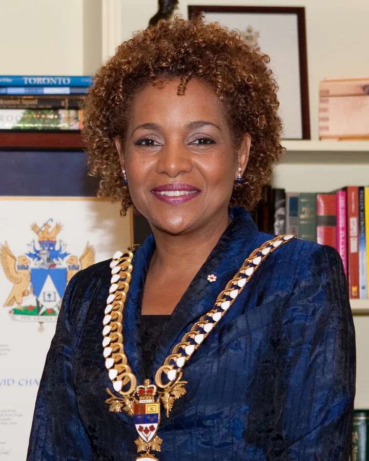 Retrato de Michaëlle Jean
