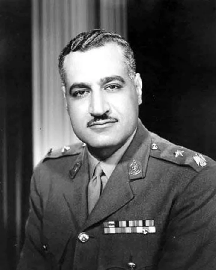 Portrait of Gamal Abdel Nasser