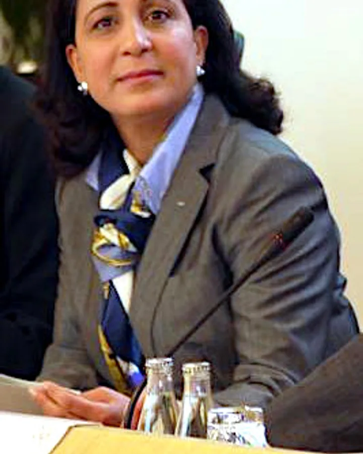 Retrato de Nawal El Moutawakel