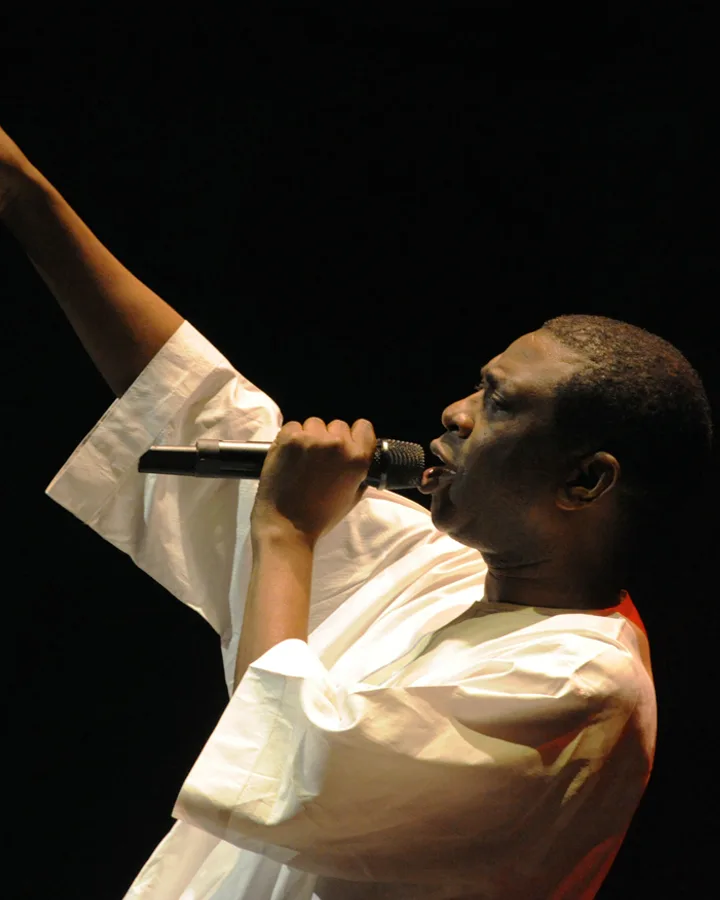 Portrait of Youssou N'Dour