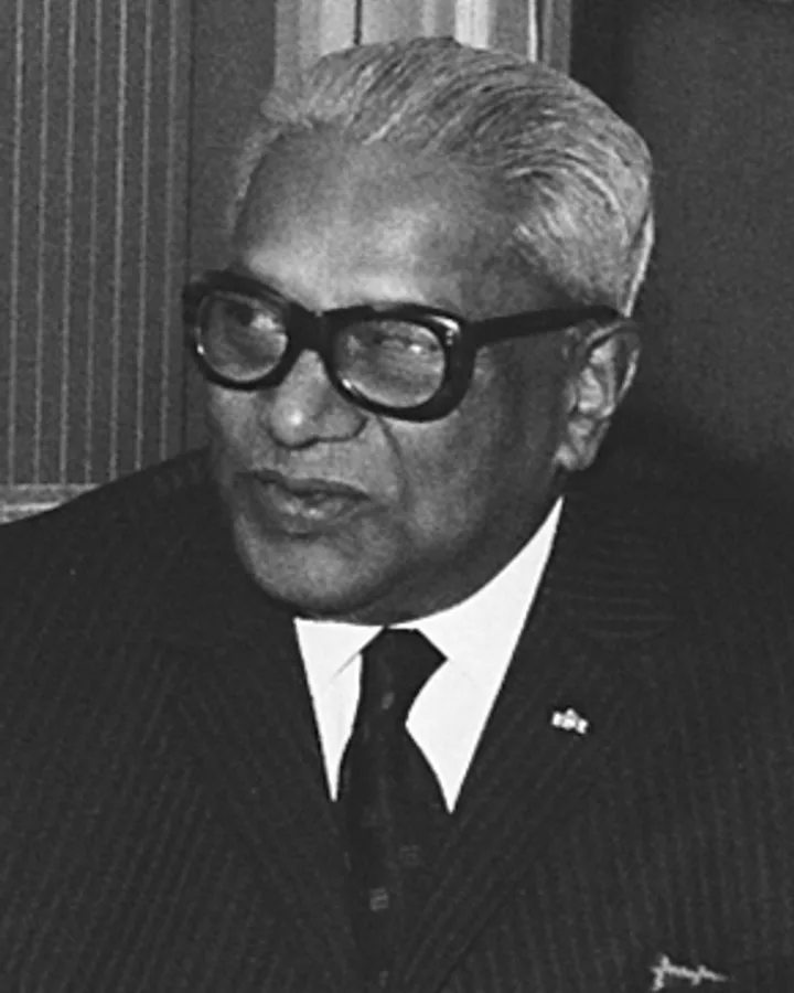 Portrait of Sir Seewoosagur Ramgoolam