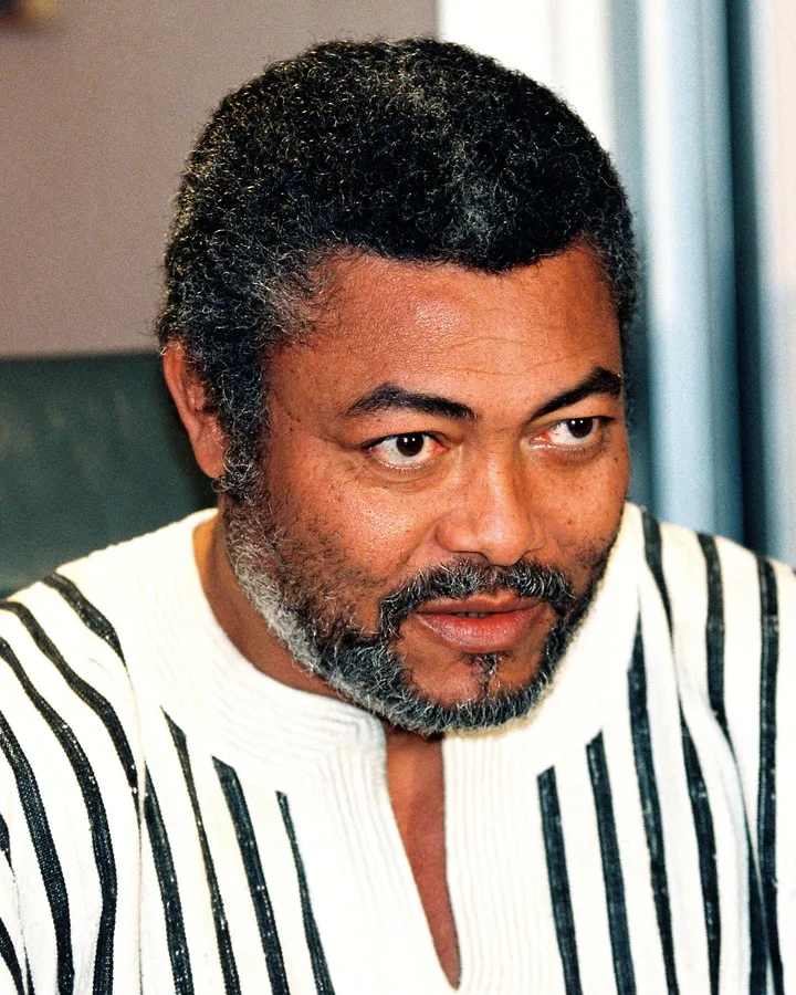 Portrait of Jerry John Rawlings
