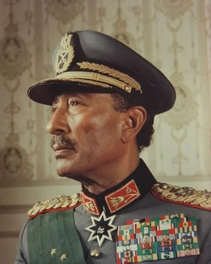 Portrait of Anwar Sadat