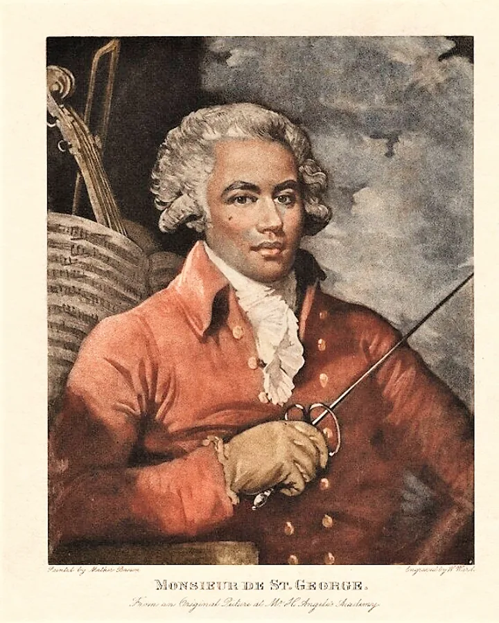 Portrait of Joseph Bologne, Chevalier de Saint-Georges