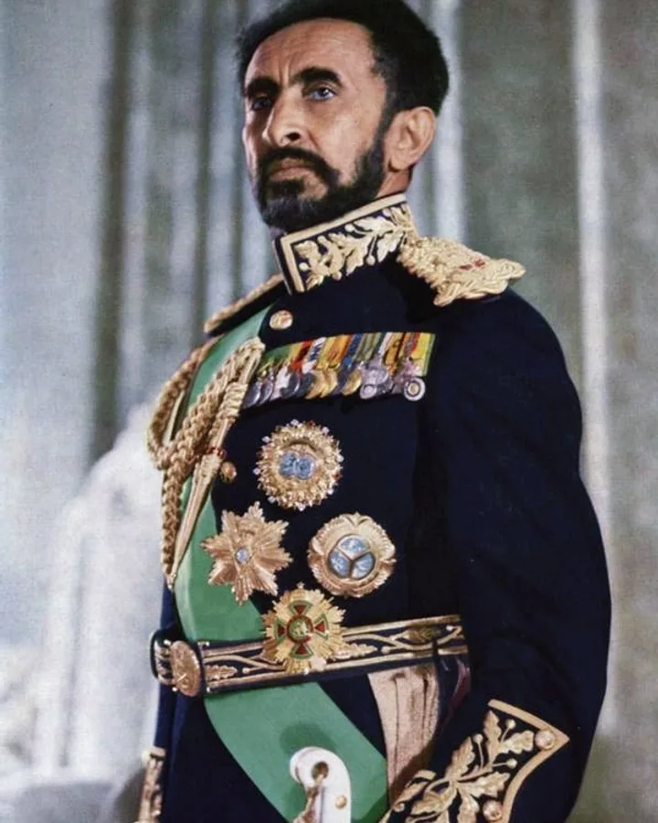 Portrait of Haile Selassie