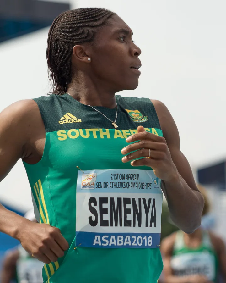 Portrait of Caster Semenya