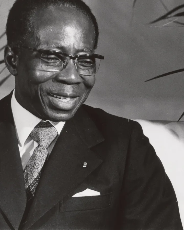 Portrait of Léopold Sédar Senghor