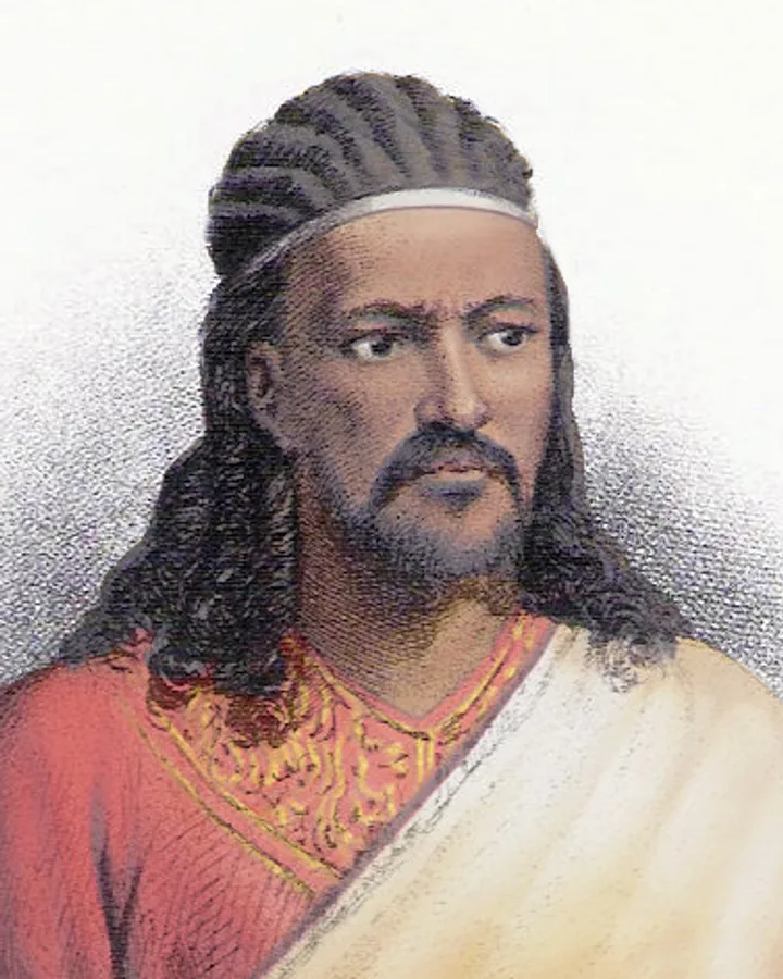 Portrait of Tewodros II
