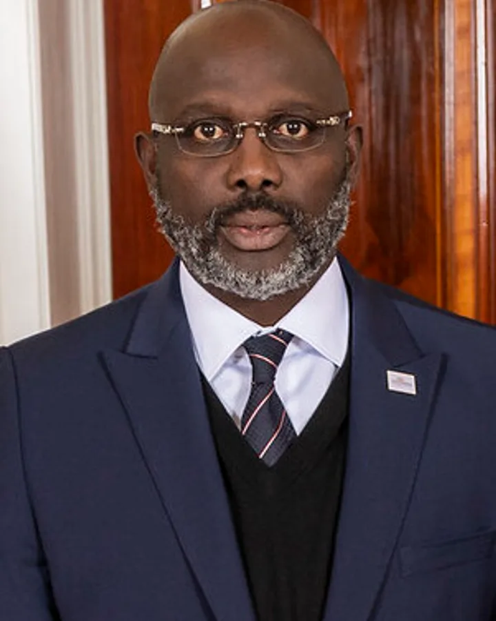 Portrait of George Weah